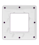 Placa ornament, Unica Studio Colsau, un modul, plum