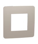 Placa ornament, Unica Studio Colsau, un modul, taupe