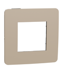 Placa ornament, Unica Studio Colsau, un modul, taupe