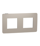 Placa ornament, Unica Studio Colsau, doua module, taupe