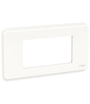 Placa ornament, Unica Pro, un modul, alb