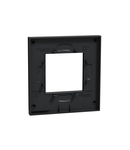 Placa ornament, Unica Pure, un modul, negru