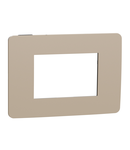 Placa ornament, Unica Studio Colsau, un modul, taupe