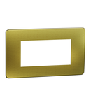 Placa ornament, Unica Studio Metal, 4 module, auriu sau alb