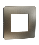 Placa ornament, Unica Studio Metal, un modul, auriu