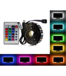 Banda LED flexibila – 5050 RGB/3m USB/5v – telecomanda