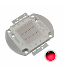 Bec Led ( pastila proiector ) – 20w/Rosu (42x42mm)