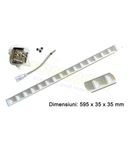 Corp tip FIDA LED 35mm/0,6m/18w/4000k ( PVC )