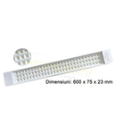 Corp tip FIDA LED 75mm/0,6m/50w/4000k (aluminiu)