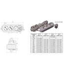 Elco – Prel suco ceramic 3P 2m (3×1,5mm) / 8175-102