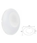 Hz 076-062-0024 Lampa gradina LED 24w/4200k/IP65 – Clement 24alb