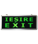 LAMPA tip EXIT / IESIRE LED – 1fata (simpla) – permanenta