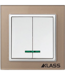 L-klass chm/3903 – Comutator led (rama sticla)