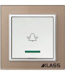 L-klass chm/3907 – Buton sonerie led (rama sticla)