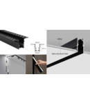 Magnetic LED – Sina alimentare 2m (2000x55mm) – montaj ingropat