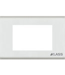 M-klass 0863 – Suport rama alba 3module