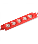 Modul LED 2472 – 12v/5×0,2w/rosu