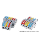 PCT436 – conector doza 3 – 6 (3intrare – 6iesire) pt MYF/FY