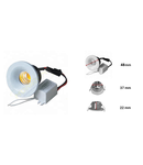 Spot Led ingropat mini A1005 – 3w/2700k – alb