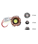 Spot Led ingropat mini GT-20 3w/6400k – cupru