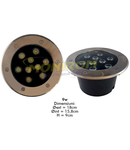 Spot Led pavaj 9w/6400k – 180mm (int 158mm) IP65