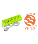 Vipex 43014 Prel protectie la suprasarcina si supratensiune (3×1,0mm) 3P 5m intrerupator