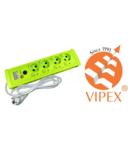 Vipex 43015 Prel protectie la suprasarcina si supratensiune (3×1,5mm) 4P 2m intrerupator