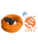 Vipex 43018 Cupla Fisa portocaliu (3×2,5mm) 10m