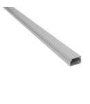 2m. 12x12 PLASTIC CABLE TRUNKING CT2 GRAY