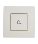 BASIC TG112 DOORBELL SWITCH CREAM