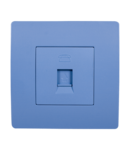 BASIC TZ106 TELEPHONE SOCKET BLUE