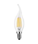 DIMMABLE LED FILAMENT LAMP FLAME 5W E14 2700K