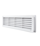 EL02-127 DOOR GRILLE 115x430MM, WHITE