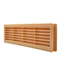 EL02-130 DOOR GRILLE 115x430MM, BEIGE