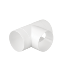 EL02-460 PVC T-JOINT FOR ROUND DUCTS D100MM