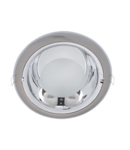 GL206 DOWNLIGHT 2XG24 SATIN NICKEL/CHROME MODEL 2