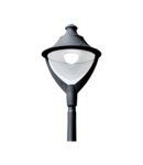 PARK LIGHT BEPPE400 50W 4000K BLACK