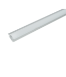 PROFIL DIN ALUMINIU CU CAPAC PVC ELM718/2-2000