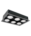 PROIECTOR CU LED QUAD610 10W 6XE27 4000K GRI INCHIS