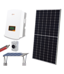 SET SISTEM SOLAR ON GRID 3P/6KW+STRUCTURA MONTAJ CARPORT