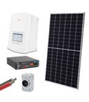 SISTEM SOLAR HIBRID 1P/5kW 465W PANOURI CU BATERIE