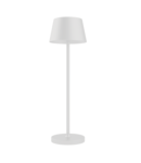 SONIA TABLE LAMP 1XG9 WHITE WITH DIMMER