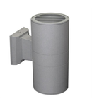 Aplica aluminiu cilindrica dubla IP44 9047   
2xE27  
gri DIM. L(mm)
300