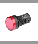 Lampa de semnalizare LED rosu 
 230V AC - rosu - cu led
