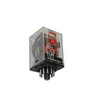 Releu intermediar 6V 11 picioare 
6V DC - cu LED & test buton - 11 picioare - 3 contacte