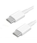 Cablu USB tip C tata la USB tip C alb 1m TED600021