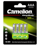 Camelion Acumulatori 600mAh Preincarcati 1.2V Ni-MH AAA R3 B4 Solar