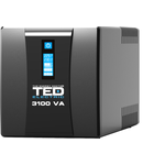 UPS 3100VA / 1800W cu LCD si 3 prize Line Interactive, TED