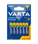 Baterii AAA R3, blister 6 Buc. Varta