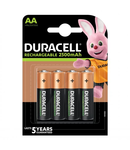 DuraCell Acumulatori 2500mAh Preincarcati 1.2V Ni-MH AA R6 B4